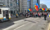 Amenzi de 11.000 de lei după incidente la protestul fermierilor din Piața Victoriei. Un bărbat avea spray lacrimogen