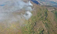 Incendiile de pădure continuă în Caraș-Severin și Vâlcea. Trei elicoptere Black Hawk, mobilizate la Băile Herculane