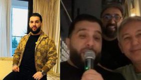 Tzancă Uraganu, petrecere cu Dan Diaconescu! Cum s-a filmat manelistul alături de fostul patron OTV / FOTO