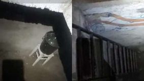 O copilă de patru ani din Neamț a fost sechestrată, în beci, de tatăl ei, deși trebuia să i-o dea înapoi mamei. Trupele de intervenție au găsit-o pe concubina bărbatului alături de copilă