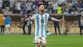 Pur și și simplu ireal. Messi a marcat un gol incredibil la primul meci meci pentru Argentina după ce a devenit campioană mondială