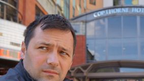 Prima apariție a lui Marian Olaianos după ce a fost dat afară de TVR. Cum a fost surprins lângă Hagi
