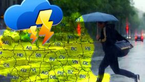 Vremea nu dă semne bune, cod galben de vijelii și grindină în 14 județe. Ce prognoză are ANM în această săptămână pentru România