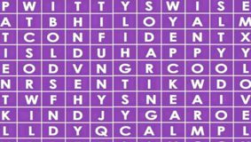 Testul de personalitate care spune multe despre tine. Care sunt primele trei cuvinte pe care le vezi în tabelul cu litere / FOTO