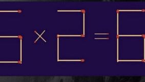 Test de inteligență. Mută un băț de chibrit ca să corectezi 5X2=6 în doar 7 secunde