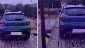 Ce a făcut un șofer român aflat la volan unei Dacia Spring. E incredibil pe unde a mers cu mașina electrică: “Cât curaj! Nici pe jos nu aș trece”