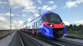 A ajuns primul tren electric în Grada de Nord din Capitală. Rutele pe care va circula