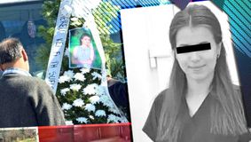 Imagini tulburătoare de la înmormântarea Andreei! Tânăra ucisă Mirel Dragomir va fi condusă astăzi pe ultimul drum