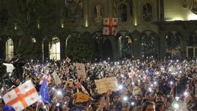 Proteste în Georgia față de controversatul proiect de lege privind „agenții străini”