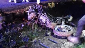 Tragic accident rutier la Budeni: Doi tineri pe motoscuter decedați