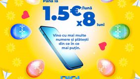 DIGI lansează oferta specială de Paște: discounturi mari la portarea numerelor de telefon