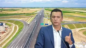 Românii vor putea circula pe un nou lot de autostradă! Sorin Grindeanu face anunțul zilei