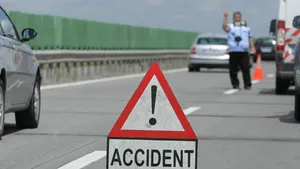 VIDEO Carambol pe Autostrada Soarelui. Planul Roșu de Intervenție a fost dezactivat, 4 persoane au ajuns la spital