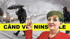 Prognoza meteo. Lapoviţă şi ninsoare la munte, Romica Jurca anunţă zile geroase toată săptămâna