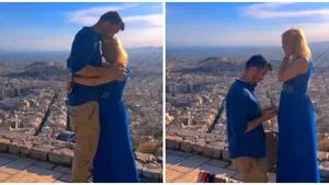 Anisia Gafton a fost cerută în căsătorie în Grecia. Cum arată inelul de logodnă: „Am spus da!” FOTO