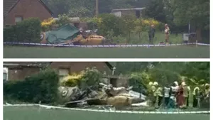 Avion prăbuşit în Marea Britanie. Momentul impactului a fost filmat VIDEO