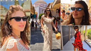 Destinația de vacanță recomandată de Monica Bîrlădeanu. Imagini de senzaţie cu frumoasa actriță în vacanță