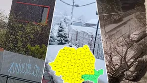 Se întorc ninsorile! Orașele din România în care ninge după Paște. Prognoza EaseWeather şi Accuwheater mai 2025