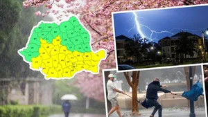 Potop în următoarele ore, alerte nowcastig în cascadă de la ANM. Rupere de nori în aceste judeţe, avertizările se apropie de Bucureşti