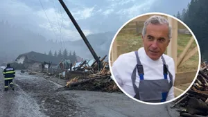 Nebunie pe TikTok după ce Călin Georgescu a suflat în corn pentru mobilizarea generală a poporului român pe 1 august la inundațiile din Broșteni: „Veniți cu sufletul românesc mare cât roata carului”