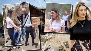 Îmbrăcată ca pe Dorobanți, Ministra Mediului a sfidat sinistrații din Broșteni: „O pereche de cizme nu puteați să vă puneți? Și să vă suflecați mâinile. Aici este o mare tragedie, de ce ați venit atât de târziu?”