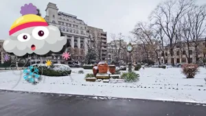 Când va avea loc prima ninsoare în București. Anunțul făcut de meteorologii Easeweather