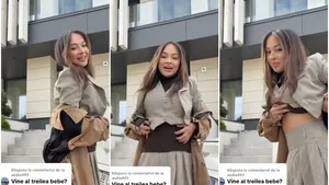 Vlăduța Lupău le-a arătat fanilor burtica de „gravidă” după ce a fost întrebată dacă așteaptă al treilea copil: „Vă și arat ca să fie așa, pe dovedite”