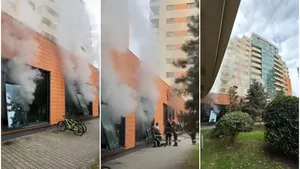Incendiu de proporţii la un hotel din Sectorul 6 al Capitalei. A fost emis mesaj Ro-Alert din cauza degajărilor mari de fum