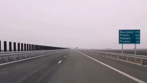 Lotul Râşnov - Cristian din Autostrada Bucureşti - Braşov a fost deschis circulaţiei VIDEO