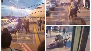 Incident pe aeroportul Henri Coandă. Un bărbat băut s-a luat la bătaie cu poliţiştii: 