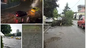 Ro-Alert în Bucureşti, furtună puternică la Arad, tornadă la Giurgiu VIDEO