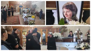 Românca ucisă de rechin în Egipt, condusă pe ultimul drum. Roxana Donisan a fost înmormântată la Suceava