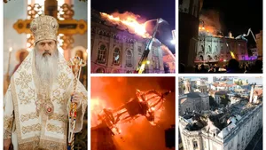 ÎPS Teodosie, după incendiul de la sediul Arhiepiscopiei Tomisului: A ars ce a ars material, nu a fost rănit niciun om. Clădirea se va face şi se va face mai bine