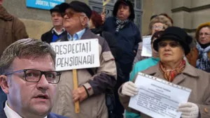Cum le răspunde ministrul Marius Budăi pensionarilor care au protestat în stradă, cu ochii în lacrimi, din cauza sărăciei | EXCLUSIV
