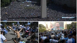 Fanii Argentinei, în delir pe străzile din Buenos Aires după câştigarea titlului mondial la CM din Qatar. VIDEO