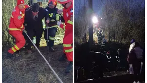 Cod roşu de intervenţie: accident grav pe calea ferată, zeci de răniţi VIDEO