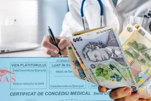 Statul plătește 5,9 miliarde de lei pentru concediile medicale. Principalele motive pentru care angajații absentează