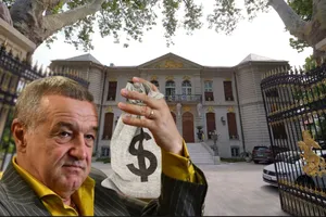 Palatul lui Gigi Becali a fost scos la vânzare, deși el nu știa acest lucru. „Dacă vine cineva să dea 25 de milioane, eu îl dau, dar nu am scos palatul la vânzare, tată”