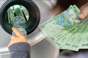 Supermarketul care oferă 1 leu pe orice sticlă reciclată, în loc de 50 de bani