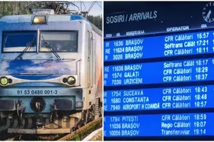 CFR anunță întârzieri mari! 10 trenuri au fost blocate în gările de pe traseul București – Constanța