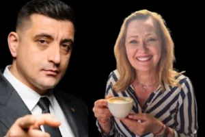 Vizită neașteptată a lui George Simion la Elena Lasconi în Primărie: „Mulțumesc de cafeluță, frumos era să o dați dumneavoastră”