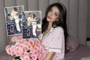 Andreea Bostănică, surprinsă în ipostaze tandre, în parcare, cu noul iubit. Abush este cu 8 ani mai mare decât „regina TikTok-ului”