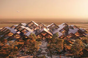 Aeroport mindfulness într-o ţară cu doar 750.000 de locuitori. Imagini uluitoare