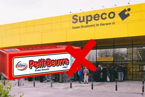 Biscuiții Petit Beurre retrași din magazinele Supeco din cauza riscului de intoxicație