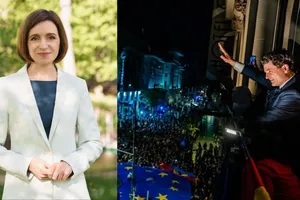 Republica Moldova, mândră de România! Maia Sandu îl felicită pe Nicușor Dan pentru victorie