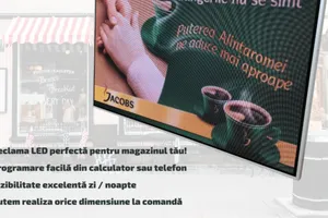 De ce afacerile de succes nu mai folosesc bannere clasice și trec la panouri LED