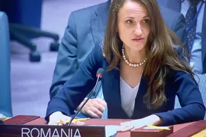 Oana Ţoiu, la Davos: România rămâne un partener important al SUA, dar respectă suveranitatea teritorială