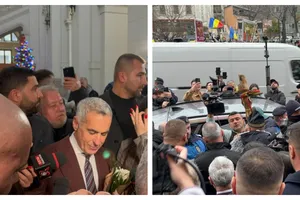 Călin Georgescu și Horațiu Potra s-au întâlnit luni pentru prima dată în sala de judecată