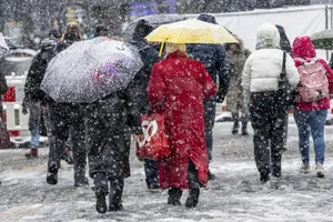 Ciclon mediteranean aduce viscol și ninsori abundente în România