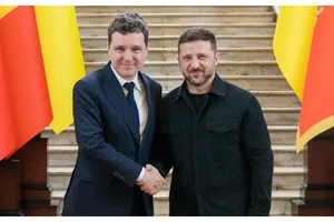 Primirea de către Președintele României, Nicușor Dan, a Președintelui Ucrainei, Volodimir Zelenski